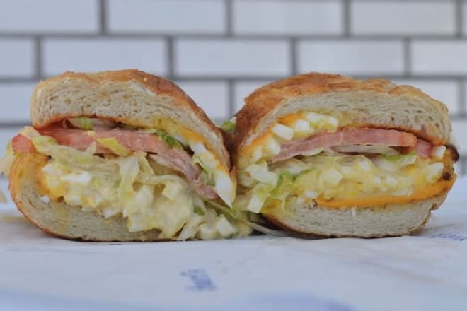 Egg Salad & American Cheese