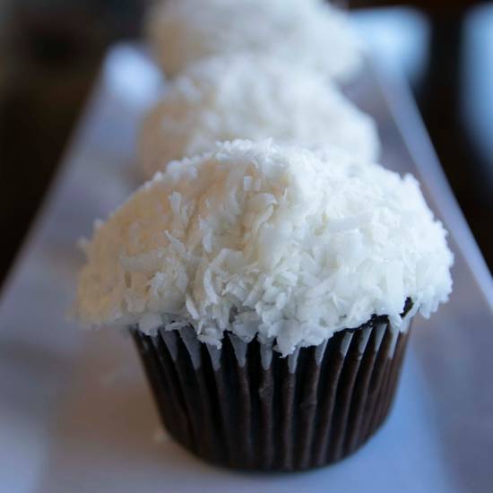 Chocolate Coconut Cupcake