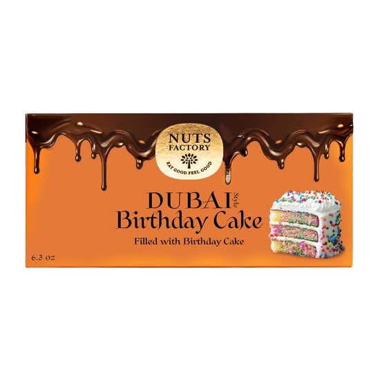 Birthday Cake Dubai Chocolate