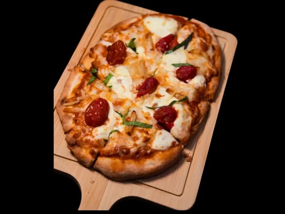 Garlic Basil Flat Bread