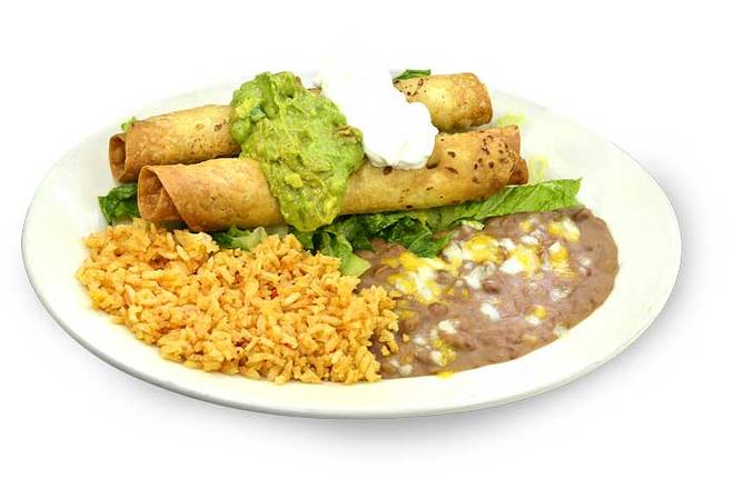 Beef Flautas (2 pcs) Combo