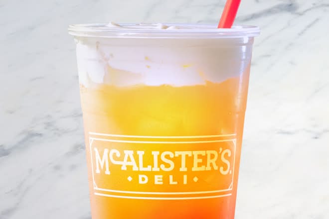 Pineapple Upside Down Lemonade with Cold Foam