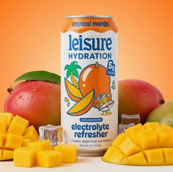 Electrolyte Tropical Mango Leisure Hydration