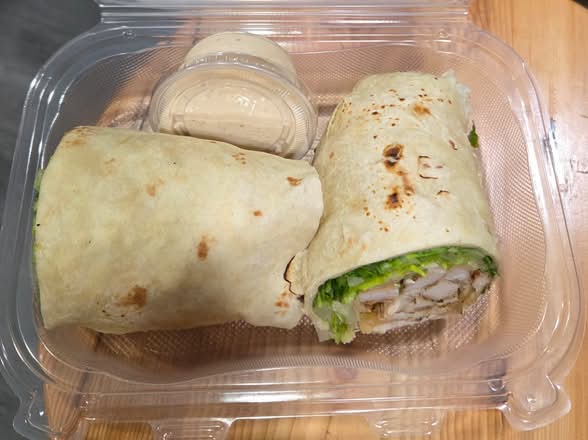 Chicken Caesar wrap