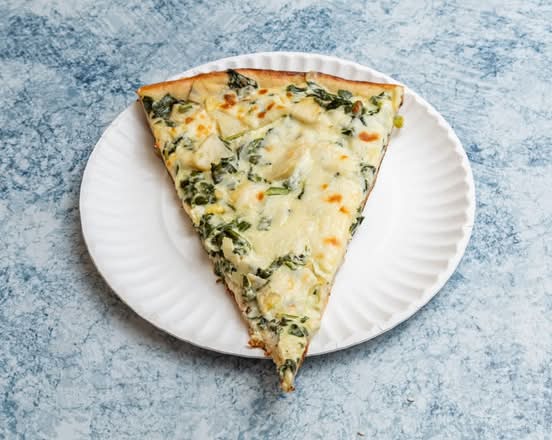 spinach & artichoke slice