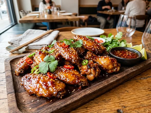 Chilli Chicken Wing Meal