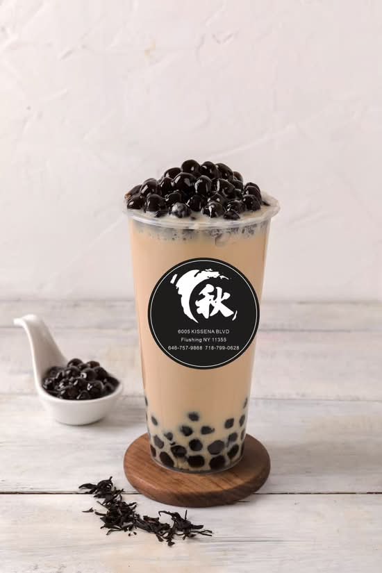 Black Milk Tea with Bubble