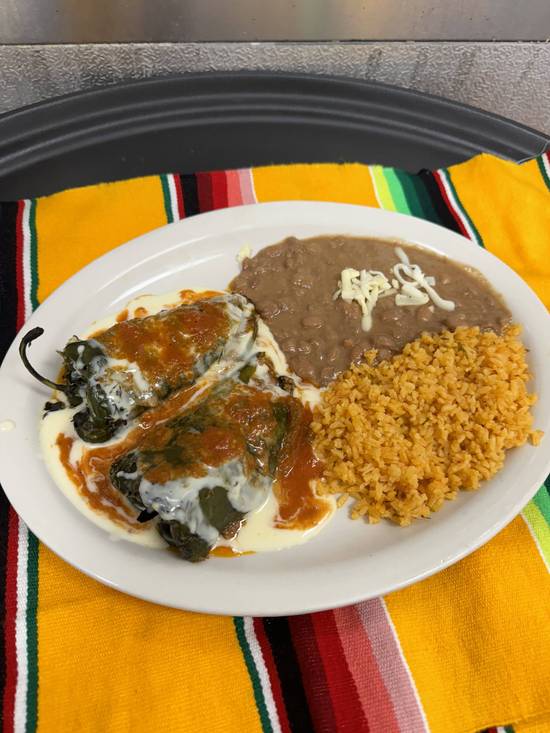 Grilled Chiles Rellenos