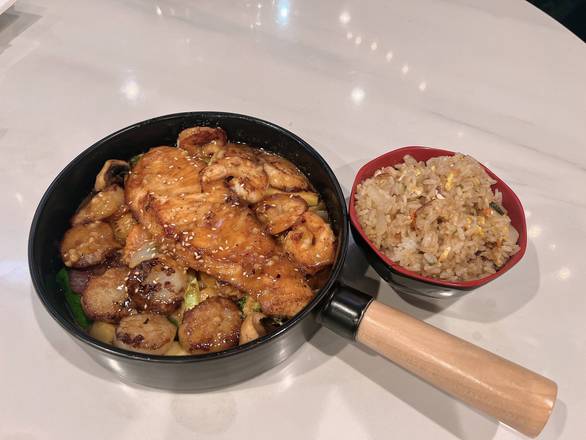 Seafood combo Hibachi