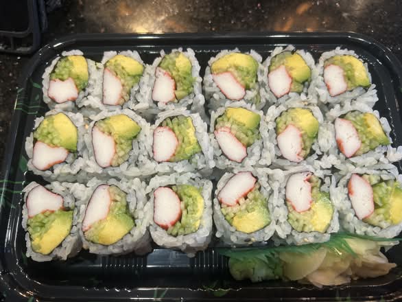 california roll dinner