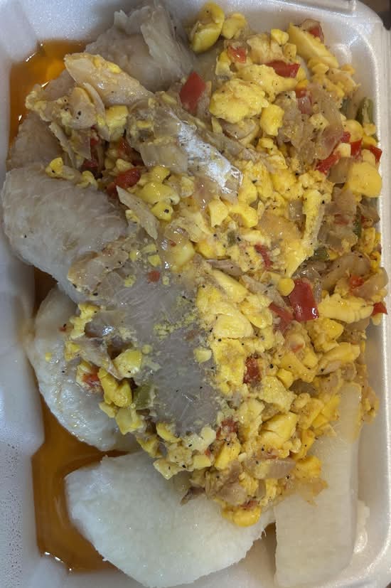 ackee & codfish