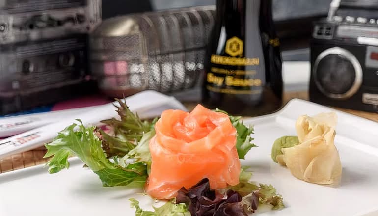 Fresh Salmon Sashimi