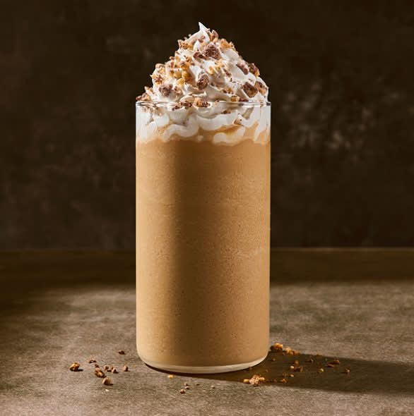 NEW Hazelnut Mocha Frozen Java