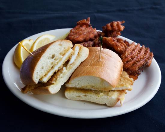 Calamari Steak Sandwich