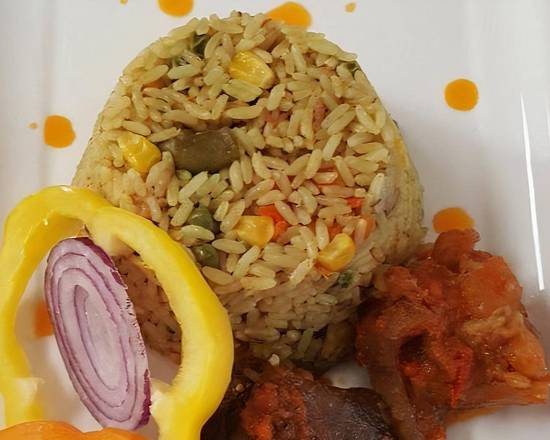 Fried rice with chicken