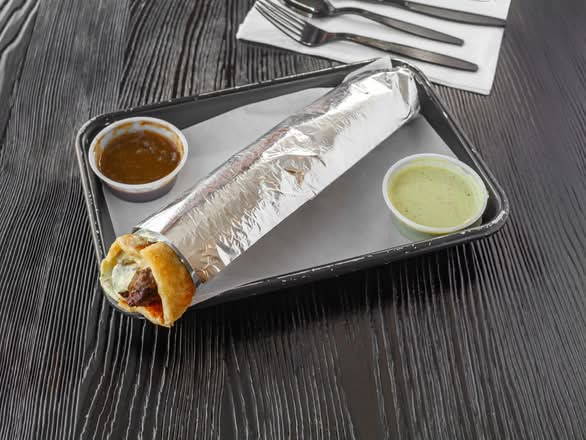 Beef Chapli Paratha Roll