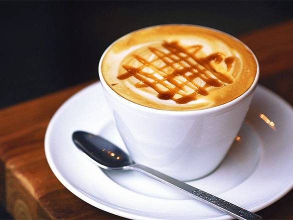 Decaf Caramel Latte
