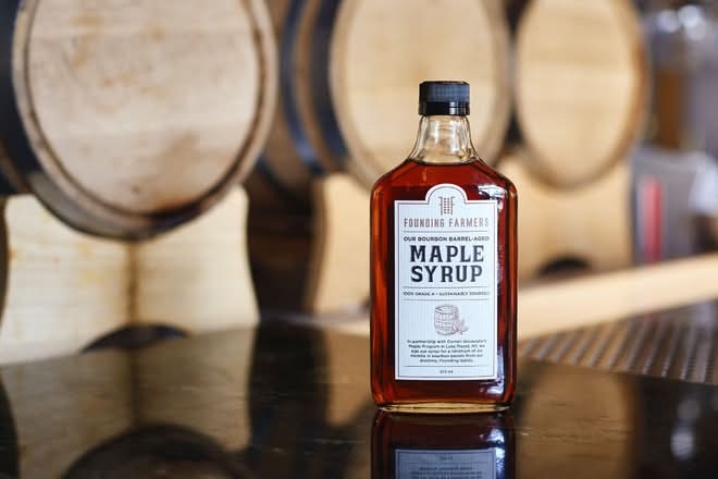 Maple Bourbon Syrup BTL