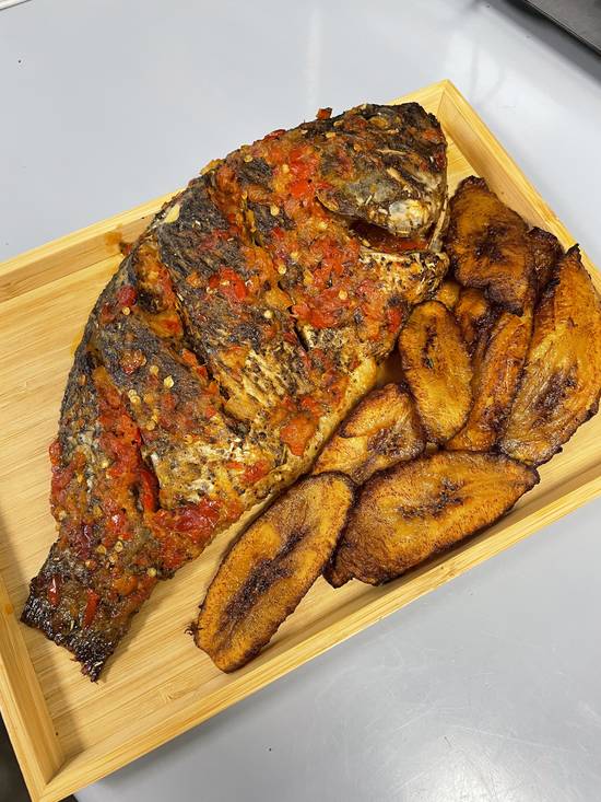 Grilled Tilapia Fish (Fish Only)
