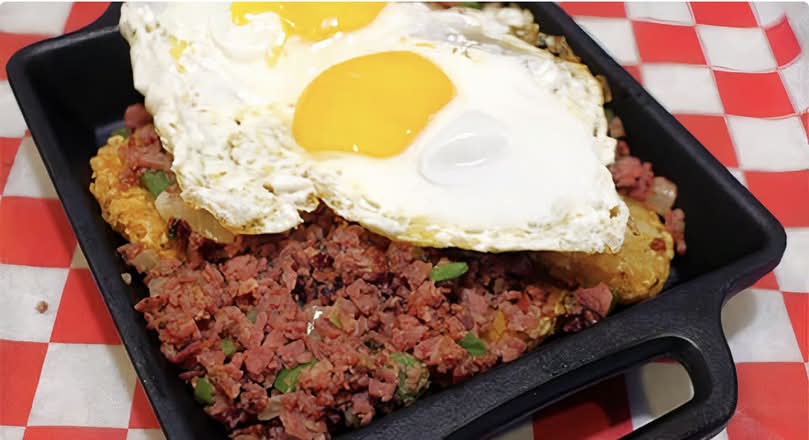 Corned Beef Hash & Eggs