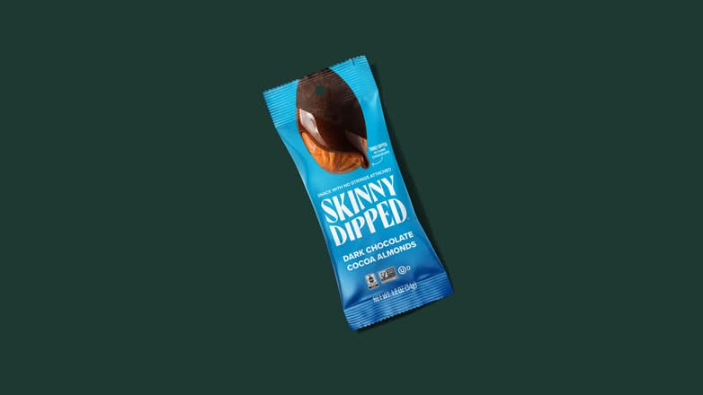 SkinnyDipped Dark Chocolate Cocoa Almonds