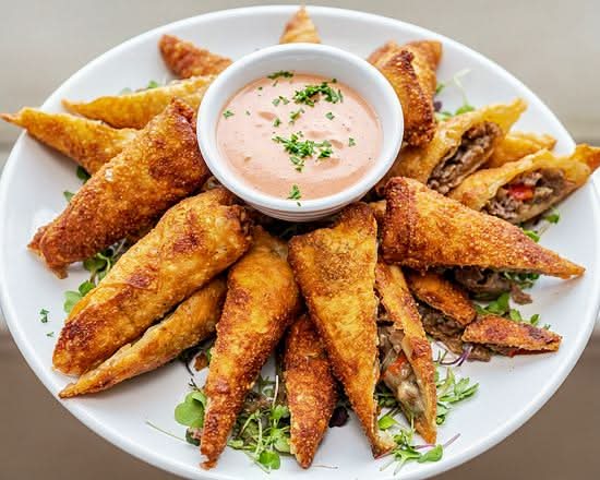 Cheesesteak Egg Rolls