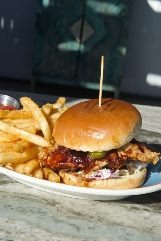 Crispy Chicken Sando