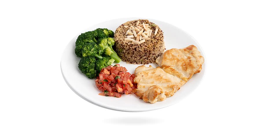 Grilled Chicken Breast Platter