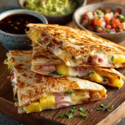 Hawaiian Luau Quesadilla