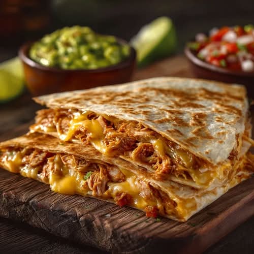 BBQ Pulled Pork Quesadilla