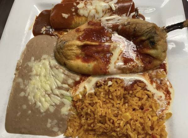 7. One Enchilada and One Chile Relleno (Combo)
