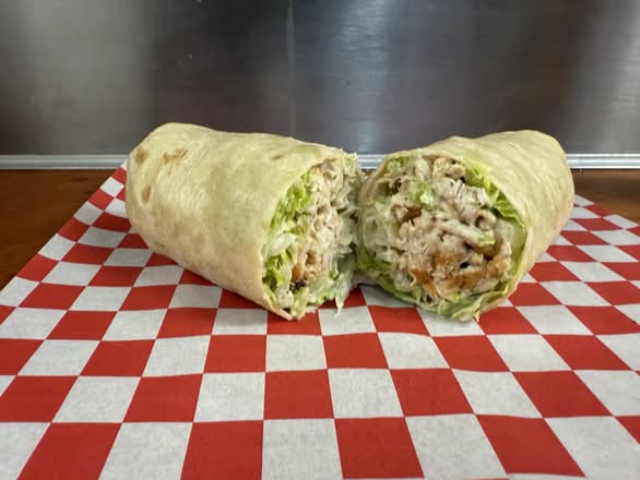 Crispy Chicken Caesar wrap