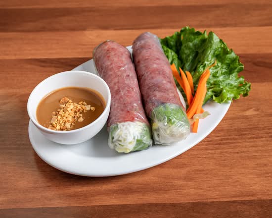 A2. Vietnamese Sausage Salad Rolls | Nem Cuon