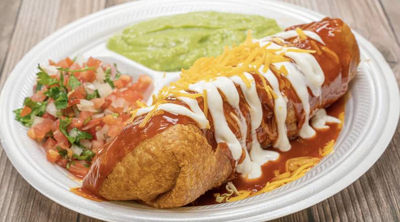 Chicken burrito