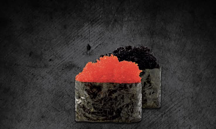 Flying Fish Egg Sushi