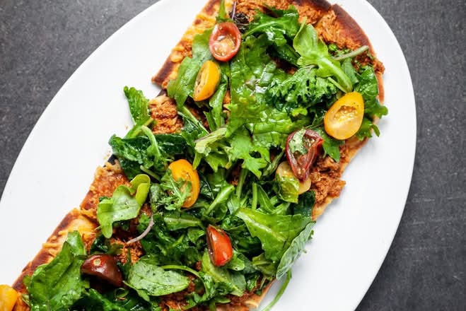 Tomato Basil Flatbread