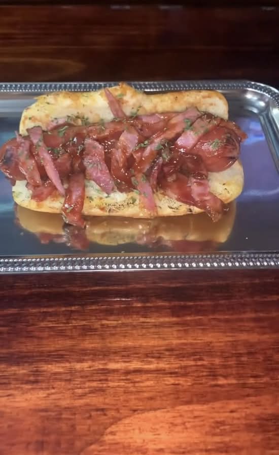 Beef Brisket Dog