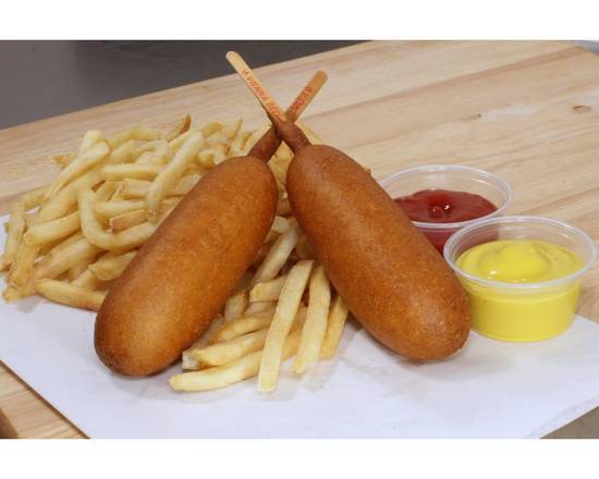 Corn Dog w/Fry