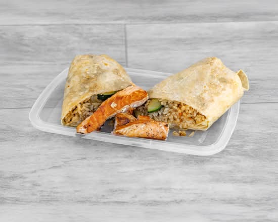 Salmon Burrito