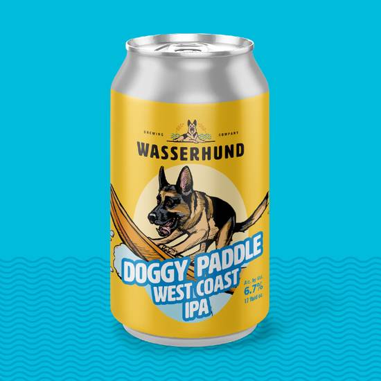 Doggy Paddle West Coast IPA 12oz 6-Pack