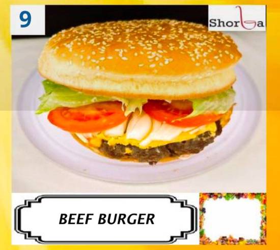 9. Beef Burger