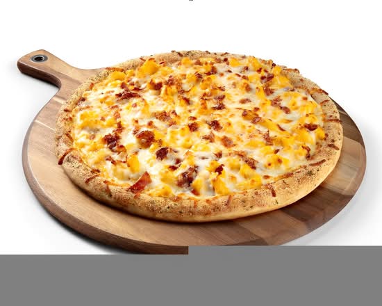 14" CHEESY BACON MAC PIZZA