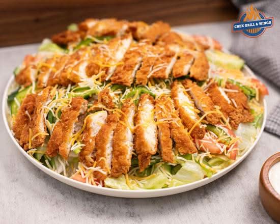Fried Chicken House Salad