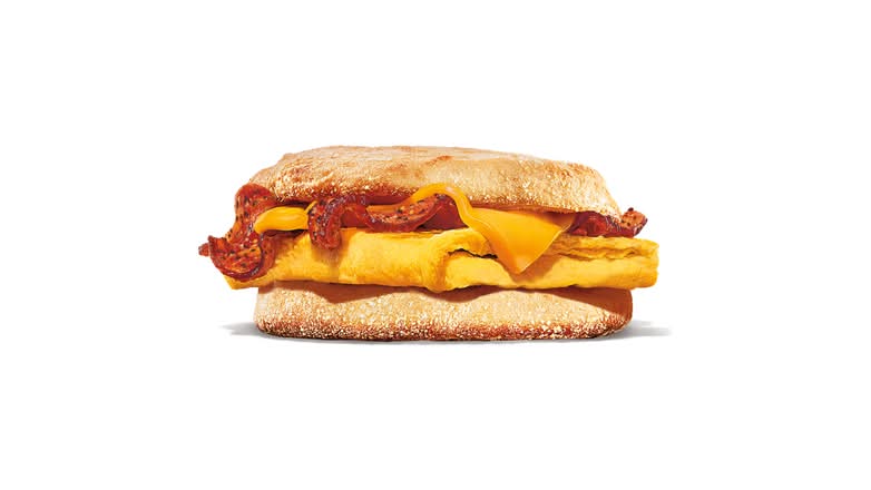 Maple Bacon English Muffin