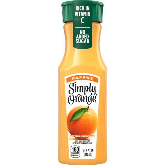 Simply Orange Juice, 11.5oz