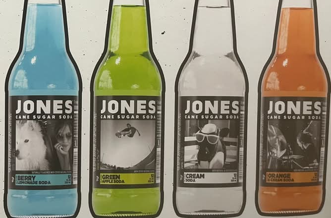 Jones Cane Sugar Soda 12oz