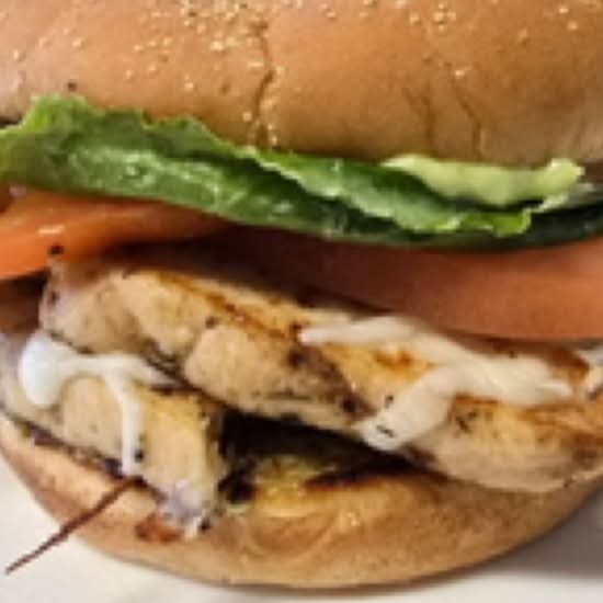 Caprese Chicken Burger