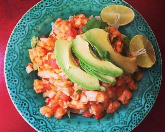 Ceviche Tostada
