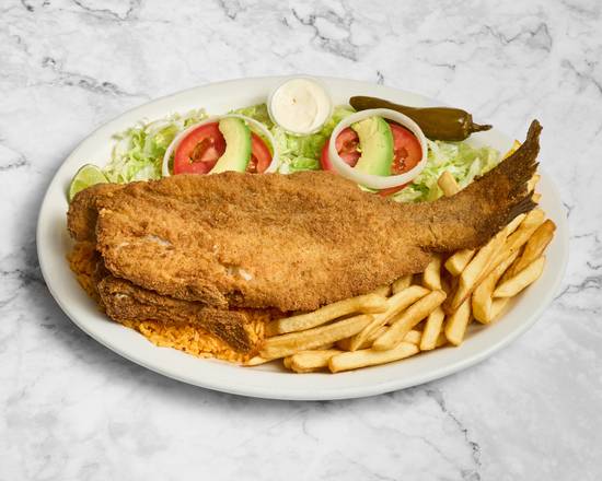 Whole Breaded Catfish (Bagre Empanizado)