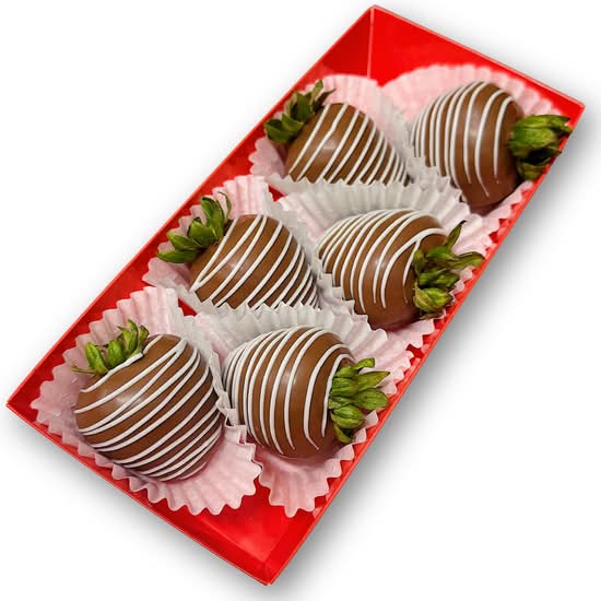 Milk Chocolate Strawberry Box